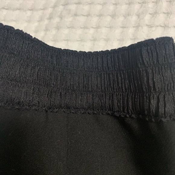 Kate Spade Classic Black Pants Blaze a Trail Elastic Waist Legging Cropp Sz4 - Picture 8 of 12
